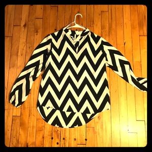 Bellatrix chevron blouse
